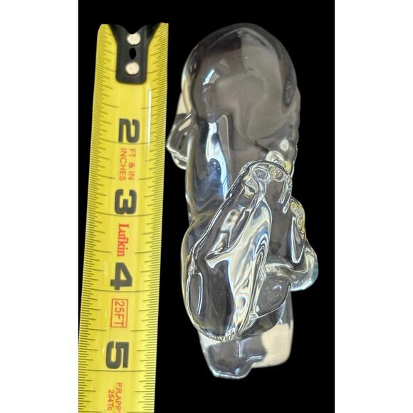 Baccarat Crystal Unicorn Figurine Paperweight Signed Made In France Retired - Picture 5 of 9